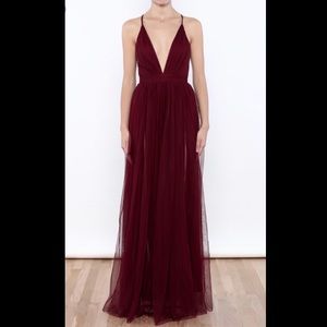 Luxxel Tulle Maxi Dress